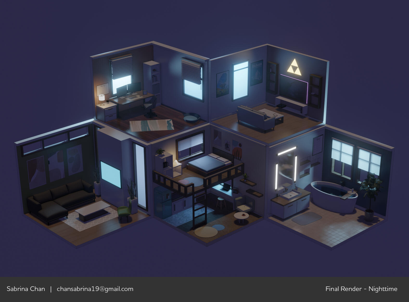 Isometric Night